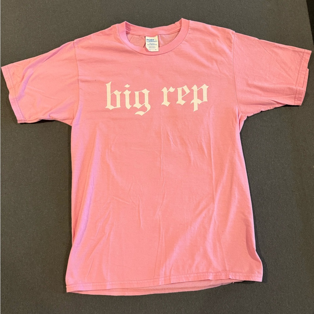 “Big Rep” Pink Shirt - Small
